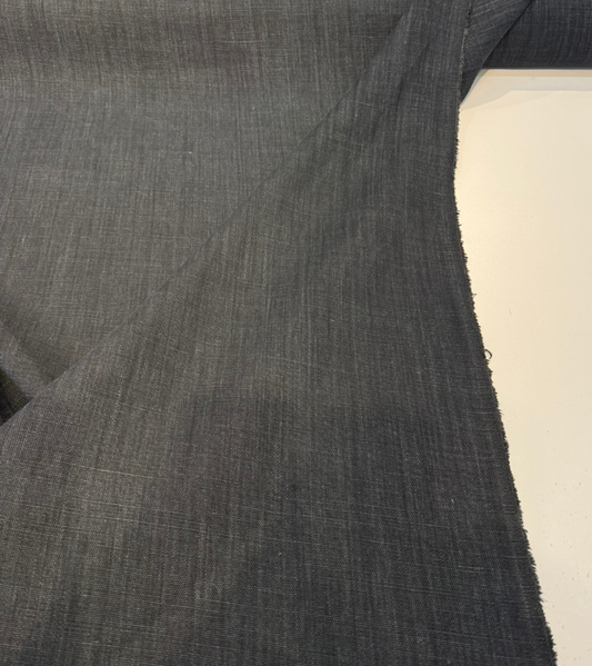 Belgian Linen Lino Denim Dark Blue Nelen & Delbeke Fabric By The Yard PAL01E001