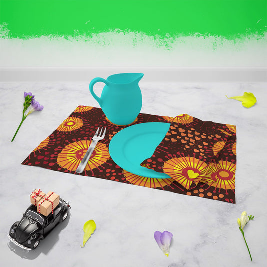 Psychedelic Art D1 Table Napkin