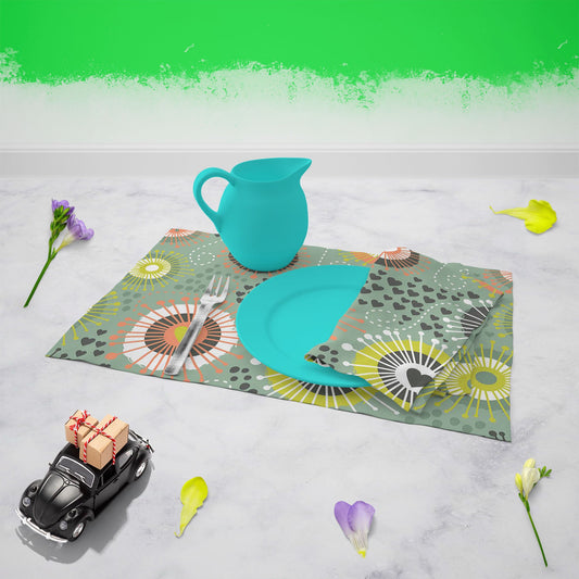 Psychedelic Art D2 Table Napkin