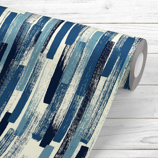 Hand Drawn Paint Strokes Wallpaper Roll
