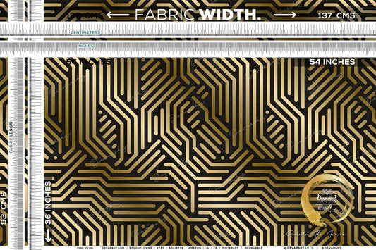 Circuit Upholstery Fabric 3meters 4 Colors Designs & 12 Furnishing Fabrics Abstract Fabric by the yard | D20090