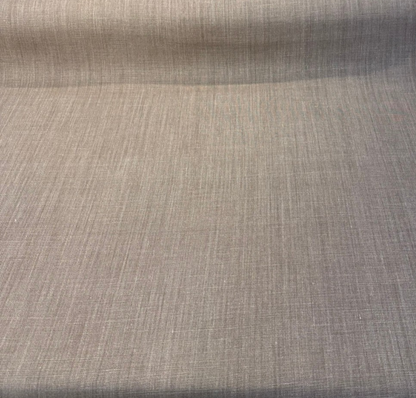 Nelen & Delbeke Belgian Linen Lino Hazelnut Brown Fabric By The Yard PAL01E001