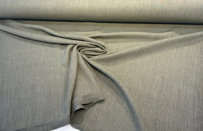 Nelen & Delbeke Belgian Linen Lino Green Willow Fabric By The Yard PAL01E001