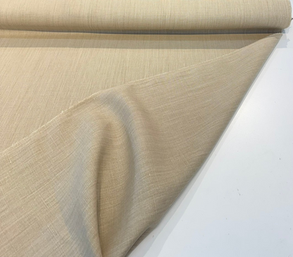 Nelen & Delbeke Belgian Linen Lino Camel Fabric By The Yard PAL01E001
