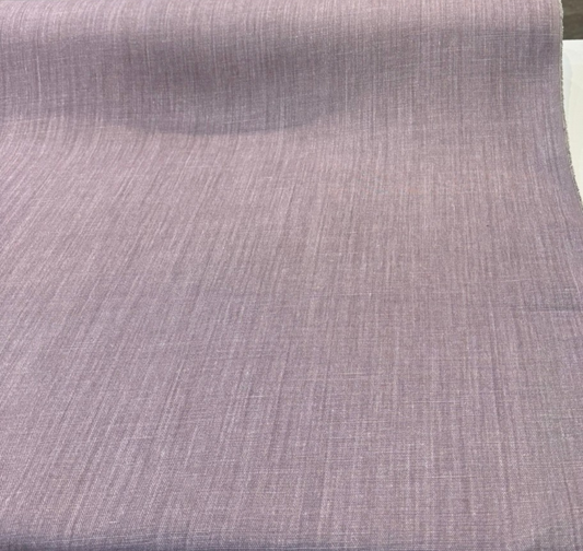 Nelen & Delbeke Belgian Linen Lino Plum Purple Fabric By The Yard PAL01E001