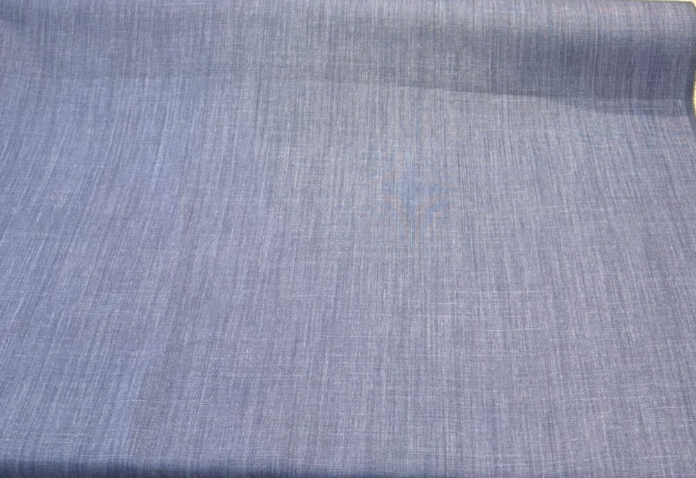 Nelen & Delbeke Belgian Linen Lino Indigo Blue Fabric By The Yard PAL01E001