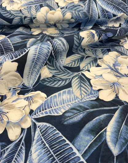 Tommy Bahama Darwin Flora Midnight Blue Tropical Waverly Fabric By The Yard