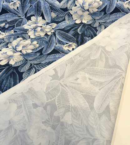 Tommy Bahama Darwin Flora Midnight Blue Tropical Waverly Fabric By The Yard