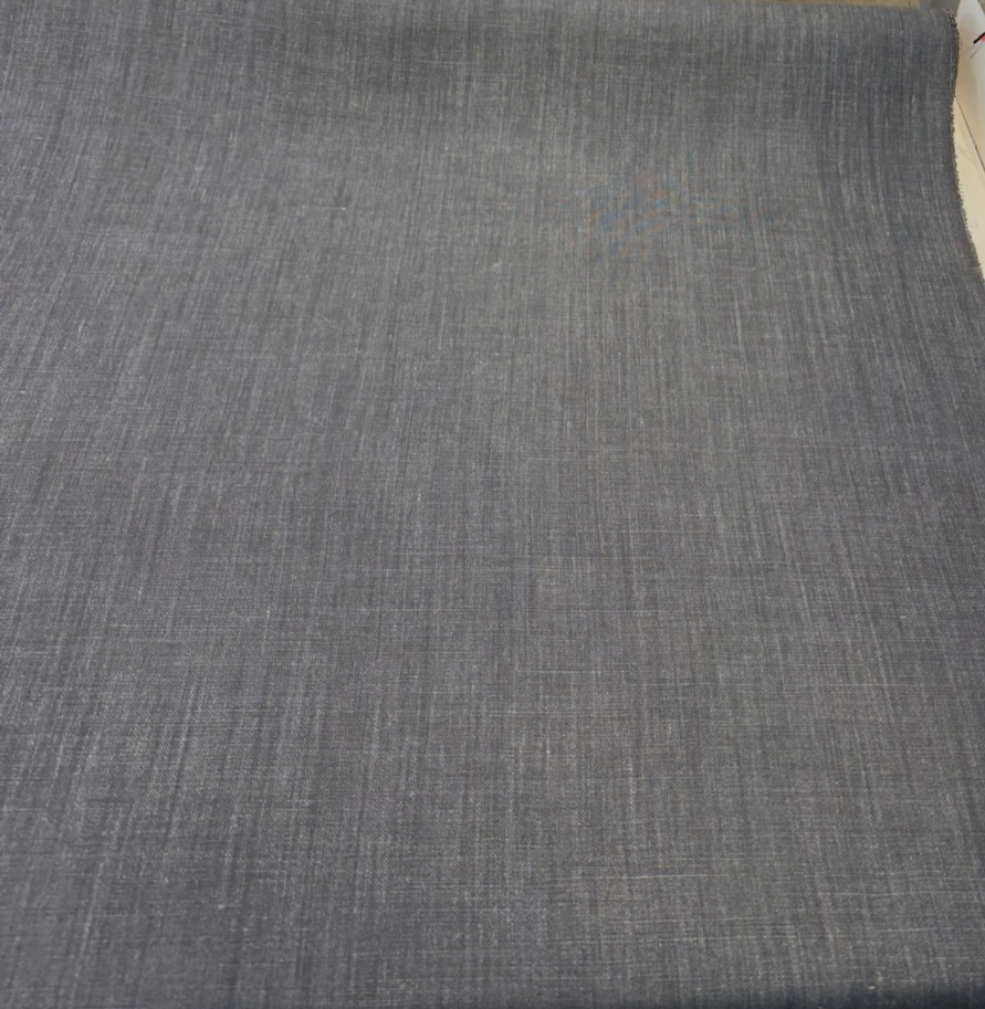 Belgian Linen Lino Denim Dark Blue Nelen & Delbeke Fabric By The Yard PAL01E001
