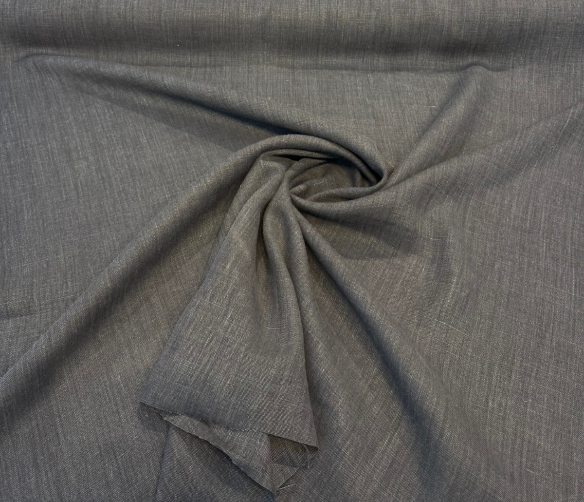 Belgian Linen Lino Denim Dark Blue Nelen & Delbeke Fabric By The Yard PAL01E001