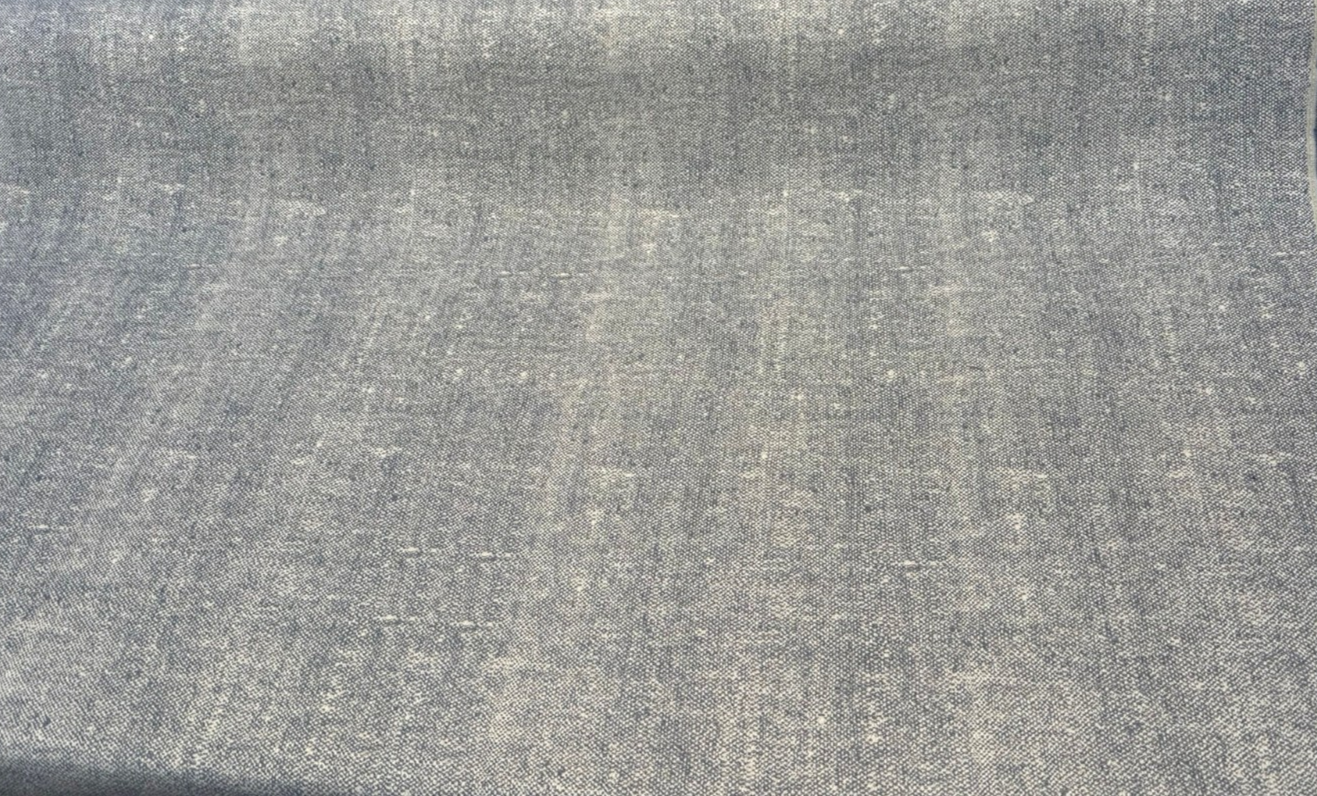 Sunbrella Outdoor Chartres Storm Blue 49'' Upholstery Fabric By the yard