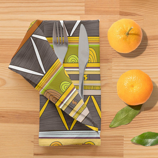 Tribal Art D3 Table Napkin
