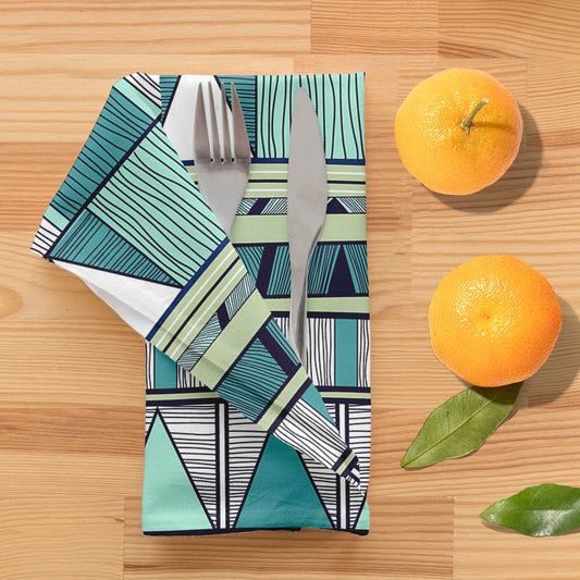 Tribal Art D4 Table Napkin