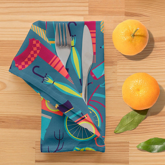Hipster Table Napkin