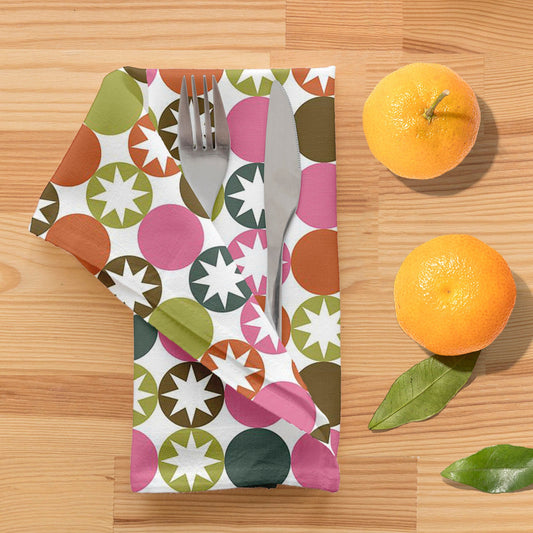 Stars & Circles Table Napkin