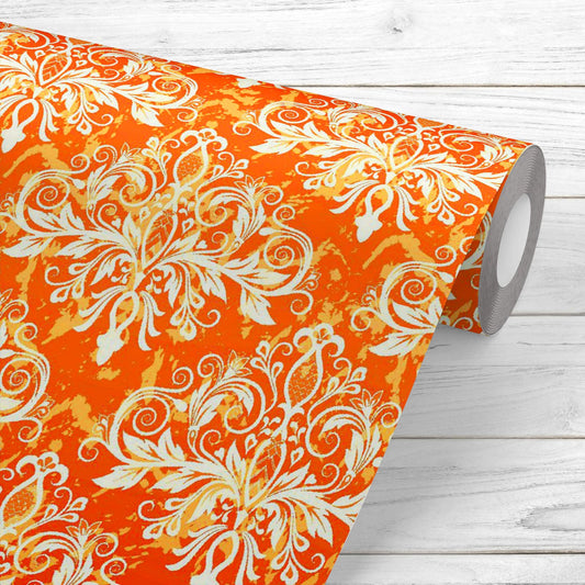 Damask Pattern D4 Wallpaper Roll
