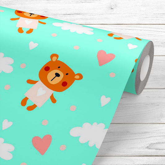 Teddy Bear D1 Wallpaper Roll