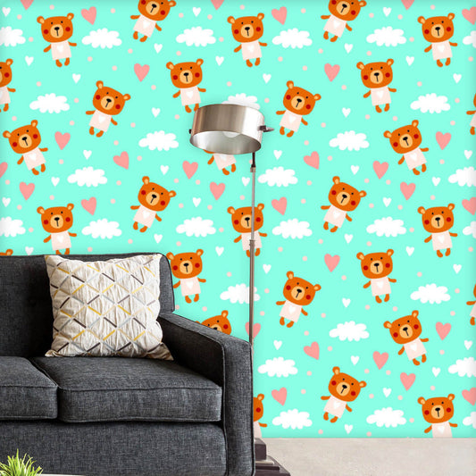 Teddy Bear D1 Wallpaper Roll