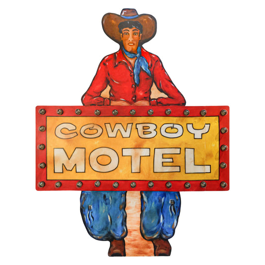 Cowboy Motel Sign
