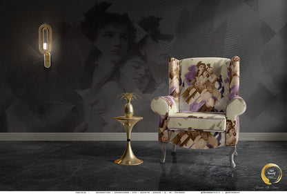 Abduction of Psyche Upholstery Fabric 3meters 4 Designs & 12 Fabric Options Art Furnishing Fabrics by the Yard | D20057